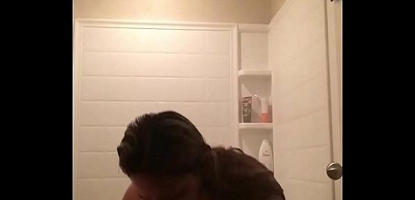  Showering off before I get fucked in ass